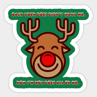 Rudolph Sticker